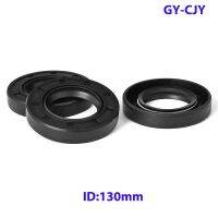 ID: 130mm Black NBR TC/FB/TG4 Skeleton Oil Seal Rings OD: 150mm-180mm Height: 10mm-16mm NBR Double Lip Seal for Rotation Shaft Gas Stove Parts Accesso