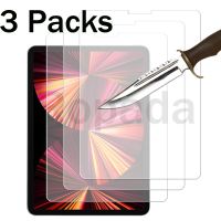 [HOT DOLXIOWEOH 539] 3 Packs กระจกนิรภัยป้องกันหน้าจอสำหรับ iPad Pro 11 2021รุ่น11 39; 39; ฟิล์มป้องกันแท็บเล็ต