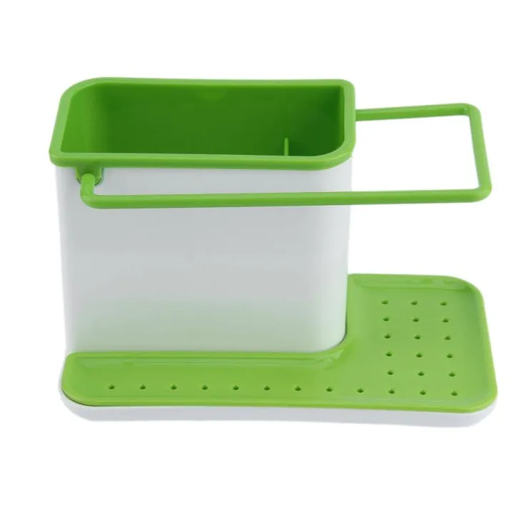 OH Kitchen Sink Utensil Holder Drainer Plastic Rack Organizer Caddy