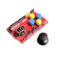 Joystick Shield สำหรับบอร์ดขยาย Arduino ฟังก์ชันคีย์บอร์ดและเมาส์แบบอะนาล็อก