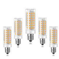 ไม่มีการสั่นไหว E14หลอดไฟ LED AC220V 110โวลต์หลอดไฟ LED 15วัตต์จุดไฟโคมระย้าแสงอบอุ่น Natura เย็นสีขาวแทนที่หลอดฮาโลเจน