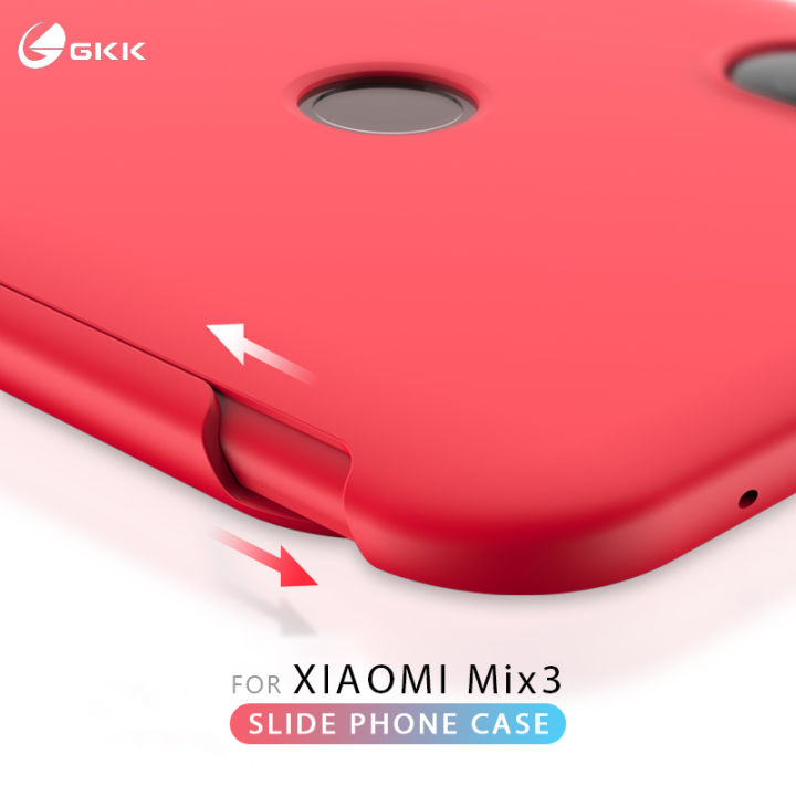 2023hotfashion-gkk-original-case-สำหรับ-mi-mix-3กรณีสไลด์เกราะ2-in-1-hard-matte-anti-drop-ฝาหลังสำหรับ-mix-3กรณี-fundas-coquefreeshiping