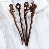 ♤✥ 1PC Retro Women Handmade Chopstick Hair Stick Wood Carved Hairpin Hair Stick Accessories Hair Styling Sandalwood Tools Chic Gift