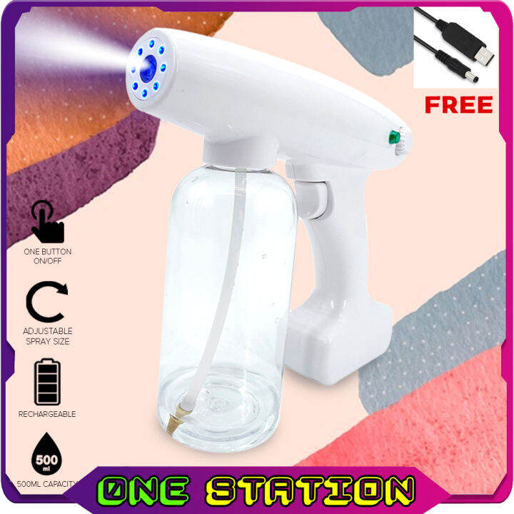 YJ-02 WIRELESS UV DISINFECTANT FOGGING MACHINE RECHARGEABLE ELECTRIC ...