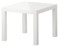 LACK Side table, white, 35x35 cm (ลัค โต๊ะข้าง, ขาว, 35x35 ซม.)