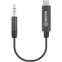 Boya By-K2 type C adapter cable for smartphone สายแปลง ไมโครโฟน