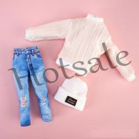 【hot sale】 ■♘☢ B32 Sweater Hat Jeans Suit for 30cm Dolls Clothes Suit Dress Up Accessories Girl Play House Toy for Children