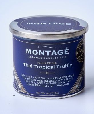 MONTAGE Fleur de Sel Truffle Salt | Thai Tropical Truffle เกลือรสไทยทรอปิคอลทรัฟเฟิล (110g)