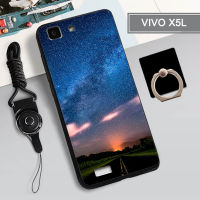 X5L เคสสำหรับ VIVO แบบนิ่ม/เคสโทรศัพท์ X5M คลุมทั้งหมด2022ใหม่ป้องกันการตกป้องกันรอยขีดข่วนฝามีที่ถือวงแหวนและเชือก