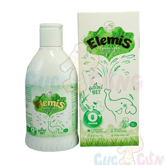 Bộ 3 chai nước tắm thảo dược elemis 200ml cho trẻ sơ sinh chống rôm sẩy - ảnh sản phẩm 4