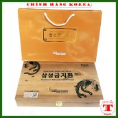 An cung ngưu hoàng hộp gỗ 60 viên Samsung Gum Jee Hwan, Có Tem Xịn