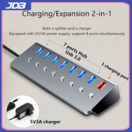 Bộ Chia USB JDB Usb 3.0 Với Công Tắc Độc Lập, Nguồn Điện Bên Ngoài thumbnail
