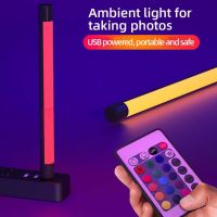 Photographic LED Fill Light RGBColorful Atmosphere Light Portable Lighting Stick USB Powered Selfie Night Lamp Live Beauty Luzes