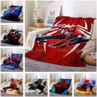 2023 in stock ﹉ Superhero Spiderman Cartoon Blanket Children Anime Flannel Bed Sheet Air Conditioning Dormit，Contact the seller to customize the pattern for free