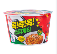 ม่าม่าเกาหลี  ก็อก ก็อก ก็อก สปาเก็ตตี้ -โอโตกิ ถ้วยใหญ่ Kok Kok Kok (spaghetti, container)-Ottogi콕콕콕(스파게티,용기) -오뚜기 120g พร้อมส่ง