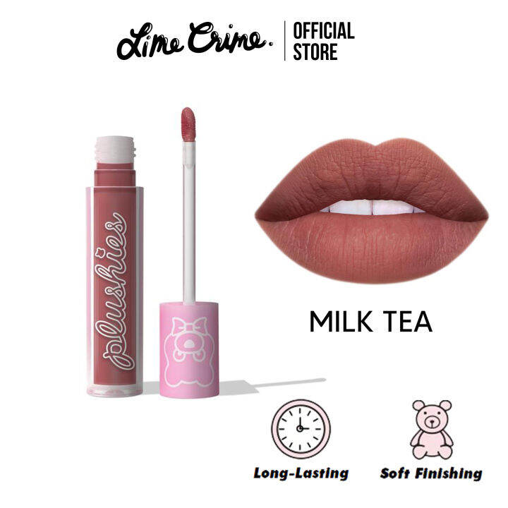 (Lot ผลิต 10/2021) Lime Crime Plushies สี Milk Tea (Soft Matte) By Lime