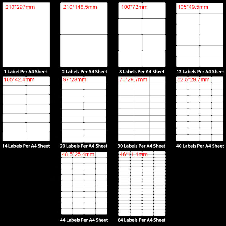 9qss-5-sheets-อิงค์เจ็ท-อุปกรณ์สำนักงานโรงเรียน-เครื่องเขียน-a4-สติ๊กเกอร์ขาว-แท็ก-ป้ายบรรจุภัณฑ์-กาวติดด้วยตนเอง