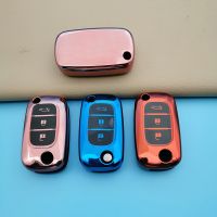 ™卍▪ TPU Flip Key Case For Renault Dacia Lada Sedan Largus Granta Vesta X-ray Remote Xray Protective Cover Remote Control