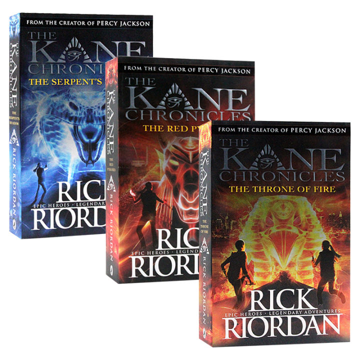 Egyptian patron saint series 3 copies sold together the Kane chronicles ...