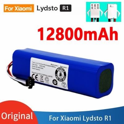 【YF】 2023 Upgrade for XiaoMi Lydsto R1 Rechargeable Li-ion Battery Robot Vacuum Cleaner Pack with Capacity 12800mAh