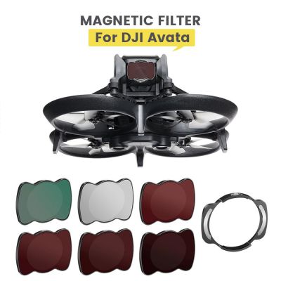 Drone ND/CPL Polarized Optical Glass  Filter ND 8 16 32 64 Lens Magnetic Filter Set For DJI Avata Accessories Filters