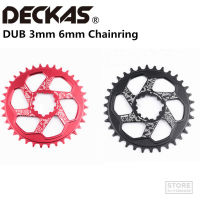 DECKAS DUB Crankset จักรยานจักรยานมงกุฎอลูมิเนียม3มิลลิเมตร6มิลลิเมตรชดเชยรอบรูปไข่ Chainring สำหรับ Sram SX NX GX X01 XX1 MTB Crankset