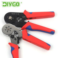 Tubular Terminal Crimping Tool Crimping Pliers HSC8 6-4A 0.25-10mm²6-6A 0.25-6.0mm² Hand Tool Mini Wire Ferrule Fixture Kit