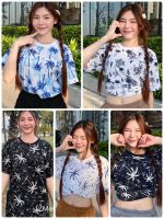 เสื้อยืดลายต้นมะพร้าว สุดน่ารัก คิ้วๆ?