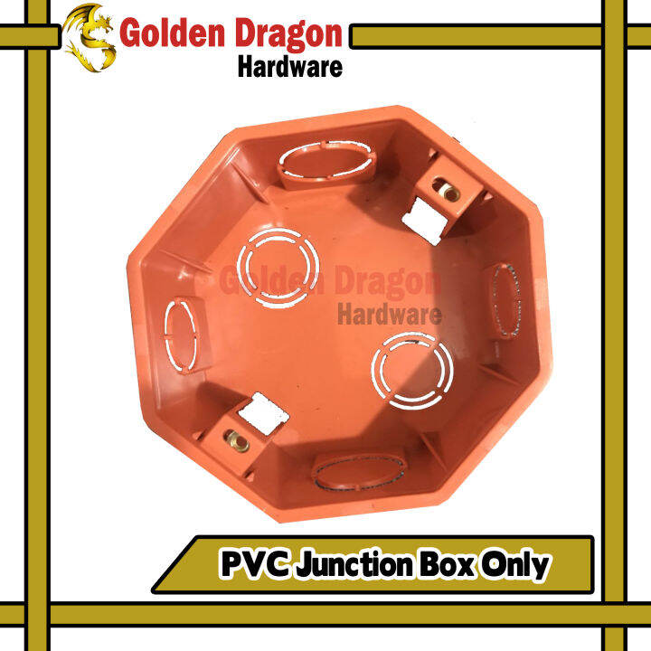 Orange PVC Junction Box no cover Lazada PH