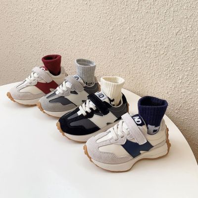 Childrens Spring Platform Sneakers 2022 The New Listing Boys Letter Girls Soft Soled Running Gym Children Shoes Kids