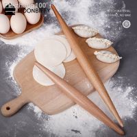 Pastry Tool Fondant Cake Dough Roller Pasta Dumpling Skin Maker Wood Rolling Pin Double Tip Non-Stick Cooking Tool Dough Roller