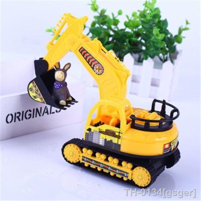 ◐✟✿ Grande modelo de escavadeira carro digitalizador brinquedos para crianças presentes meninos educativos m3ge