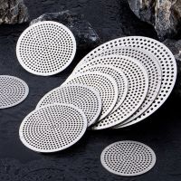 304 stainless steel hair filter mesh floor drain net sewer isolation net kitchen bathroom balcony toilet round