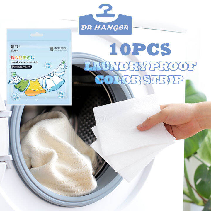 10PCS Laundry Proof Color Strip Absorbent Paper Absorb Color Film