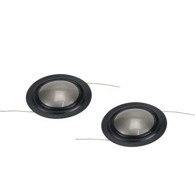 25.4mm Imported Metal Titanium Film + Silk Side Diaphragm 25 Core Tweeter Voice Coil Speaker Repair Film 8 OHM 1 Pairs