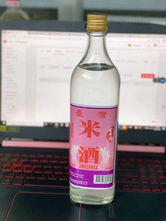 GM Taiwan Cooking White Rice Wine 19.5% 750ml Glass Bottle | Lazada PH