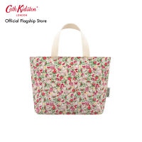 Cath Kidston Lunch Tote Showstopper Ditsy Cream/Pink กระเป๋าเก็บอาหาร กระเป๋า  กระเป๋าผ้า กระเป๋าผ้าสีครีม กระเป๋าผ้าลายStrawberry กระเป๋าแคทคิดสตัน