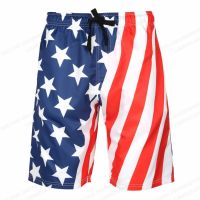 Flag Beach Shorts Breathable Surfing Board Dry Sportwear Swim Trunks Boy