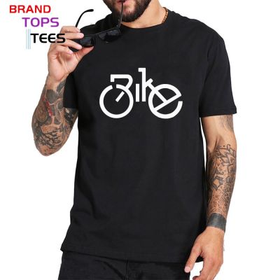Funny Code Bike T Shirt Men Cool Programmer Bicycle Gift Simple Fashion Design Geek Tops Cotton Nerd Mtb Biking T-Shirt