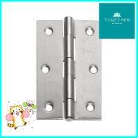 บานพับ 3.5X2.2 นิ้ว ISON 444035 สีสเตนเลส แพ็ก 3 ชิ้นBUTT HINGE 3.5X2.2IN ISON 444035 STAINLESS STEEL PACK3 **ราคาดีที่สุด**