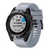 【COOL】 SAQLAIN RAZA สายรัดข้อมือซิลิโคนแบบนิ่มสำหรับ Garmin Fenix 5 5S 5X 6X 6S 6 3 3HR Forerunner 945 935ดูปลดเร็ว Easyfit Correa