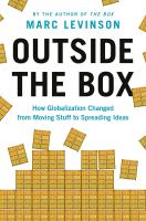 หนังสืออังกฤษใหม่ Outside the Box : How Globalization Changed from Moving Stuff to Spreading Ideas [Hardcover]