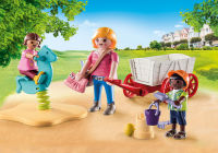 Playmobil 71258 Starter Pack preschool teacher with handcart สตาร์ทเตอร์ ครูอนุบาลกับรถลากจูง