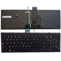 New US laptop keyboard for Toshiba Pro r50-c Tecra a50-c with frame and backlit trackpoint