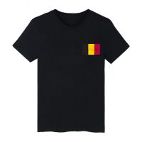 Mens Large T-shirt T Black Yellow Red Bel Be Belgium Flag For Decoration 4XL/5XL/6XL