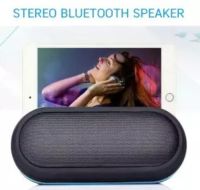 ลำโพง บูลทูธ ลำโพงพกพา กันน้ำ Bluetooth Stereo (สีดำ) ดีไซน์สวย