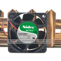 M34313 TA225DC 2023 ☆-16ดั้งเดิม NIDEC 6025 24V 0.16A 6CM พัดลมทำความเย็นบอลคู่