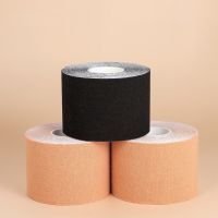 【LZ】LMLLK SHOP 5m Breast Lift Tape Elastic Cloth Chest Stickers Self-adhesive Pull-up Bust Strip Tape Medical Glue Sports Bandage Chest Sticker