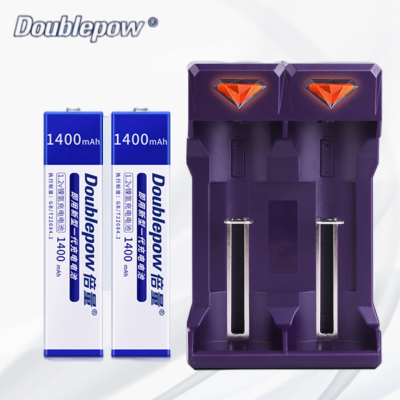 Doublepow F6 Gum Rechargeable Battery Chargersuit for Portable CD Player Chargersuit UK201 2 Gum Batteries