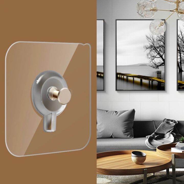 Non-trace Wall Hooks 10-pack Nail-in Heavy Duty Hangers - View #8